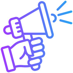 Promotion icon for digital finance, business, website, application, printing, document, poster design, etc