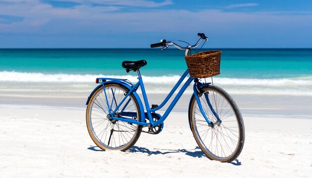 bicycle on the beach