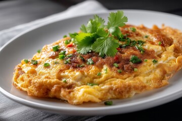 Thai style Minced Pork Omelette