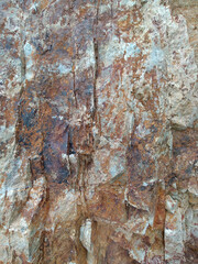 Natural gray brown rough grunge grainy stone texture background, backdrop