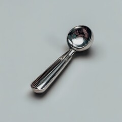 ice cream scoop stainless tool isolated object clean