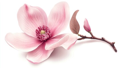 Obraz premium Beautiful magnolia blossom