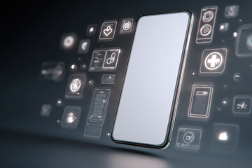 Obraz premium Your Health App Deserves a Professional Mockup