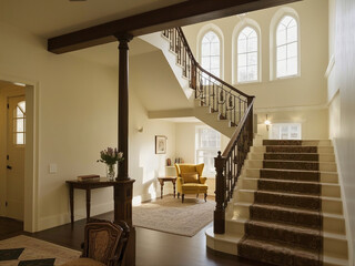 staircase in a hotel 1029