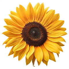 Fototapeta premium Vibrant Sunflower Close-Up for a Bright, Beautiful Garden