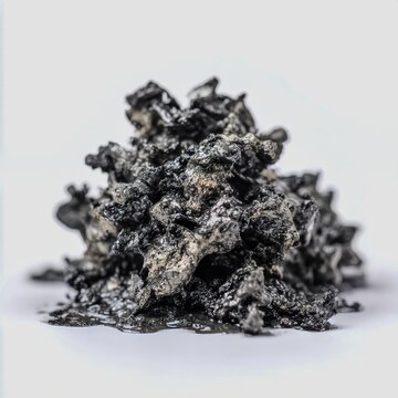 lethal toxic sludge  isolated on white