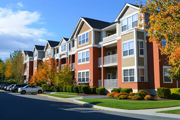 Obraz premium modern house in the city