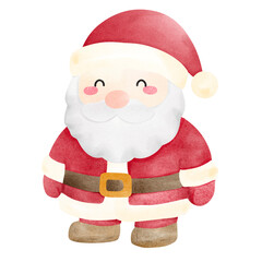 santa claus on white background