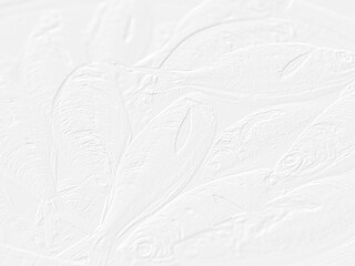 embossed image of fish 