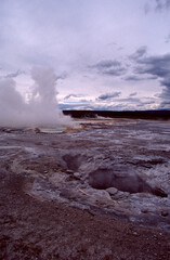 Yellowstone National Park, home to geysers