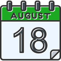 18 August Icon