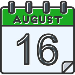 16 August Icon