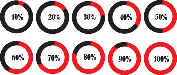 Vector Progress Bar, Loading Bar For UI,UX