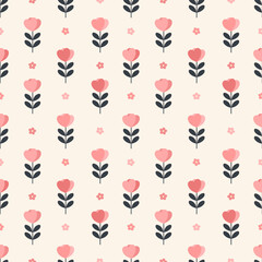 seamless pattern with hearts
