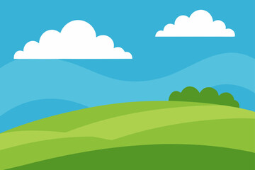 Grasslands With Clouds Rolling In