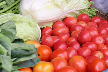 Fresh red tomatoes for cooking. High vitamin food.