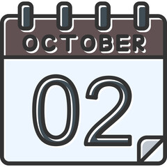 2 October Icon