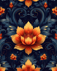 Colorful Abstract Mandala Pattern Design