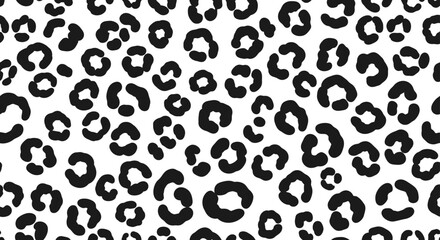 Seamless Leopard Print Pattern Background Texture