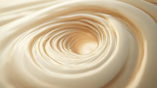 Beige fabric swirl abstract pattern