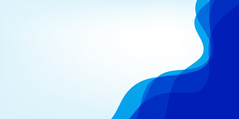 abstract blue background with waves