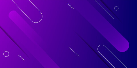 Purple abstract geometric background. Dynamic shapes composition. Vector illustration