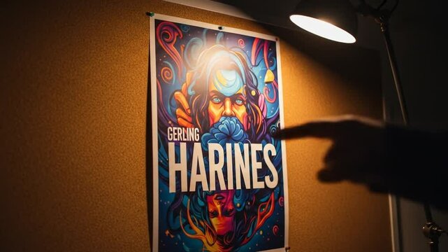 Gerling Harines Psychedelic Poster Art