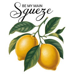 Vintage fruit pun valentine sublimation design for t shirt