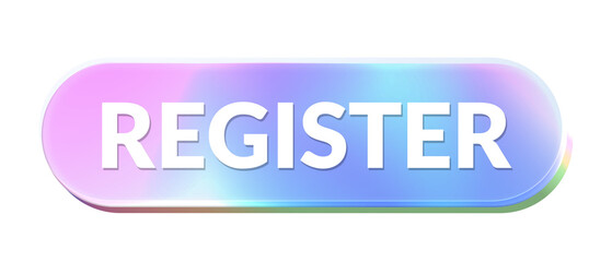 Register Holographic Button – Neon Glow UI Element for Web and App
