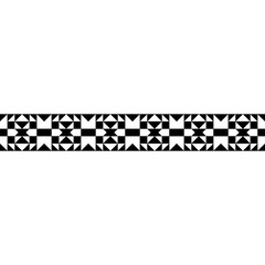 Square and triangle Stripe Pattern made from shape combination in black and white color. Can be used for a combination of carpet, paper, clothes or curtain frames