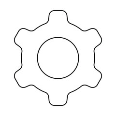 gear icon vector illustration