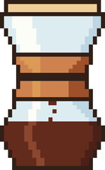 Pixel art Coffee dripper