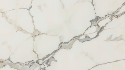 Obraz premium Elegant marble texture showcases a polished surface with distinctive veins of gray and brown creating a luxurious backdrop.