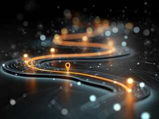 Dynamic Digital Governance Visualization with Symbolic Analytics and Flow