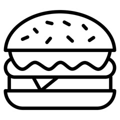 Hamburger  Icon Element For Design