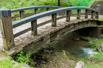 清流に架かる橋