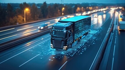 AI route optimization for delivery trucks