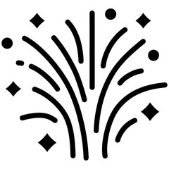 Fireworks  Icon Element For Design