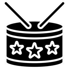 Drum  Icon Element For Design