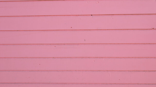pink wooden background lines wall facade planks horizontal