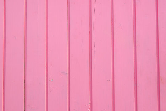 background planks pink wooden wall vertical lines - Powered by Adobe
