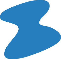 Star Inspired Abstract Blob With Pointed Tips