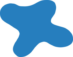 Freeform Star Blob With Slight Asymmetry