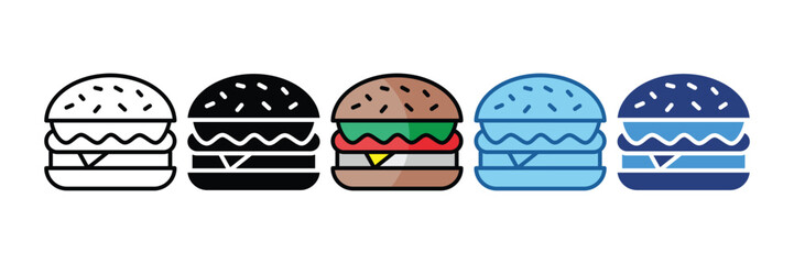 Hamburger  Icon Element For Design