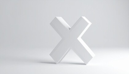 Obraz premium 3D cross shape