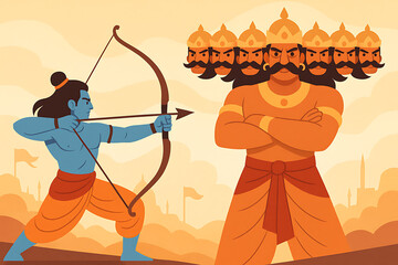 Rama vs. Ravana: The Epic Confrontation of Good Against Evil in Ancient Indian Mythology