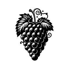 Abstract Black Design Element with High Resolution Bounding Box for Creative Projects