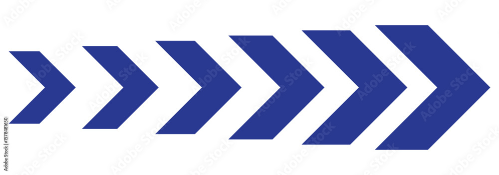 Poster dynamic moving arrow symbol. speed arrow icon. road lines arrow sign. directional arrow sign. black 