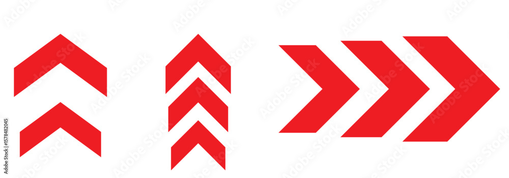 Poster dynamic moving arrow symbol. speed arrow icon. road lines arrow sign. directional arrow sign. black 