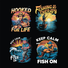 Fishing boat sunset ocean river adventure angler